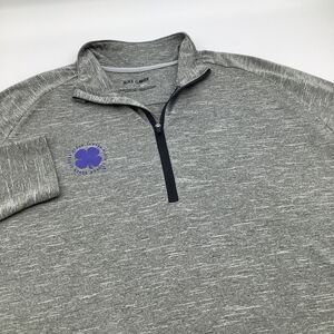 Black Clover Live Lucky Long Sleeve 1/4 Zip Lightweight Golf Pullover Size M‎